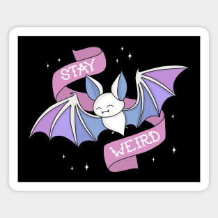 Pastel Goth Bat Magnet